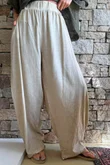Lindin Linen Blend Dart Barrel Pant Washed Sandstone